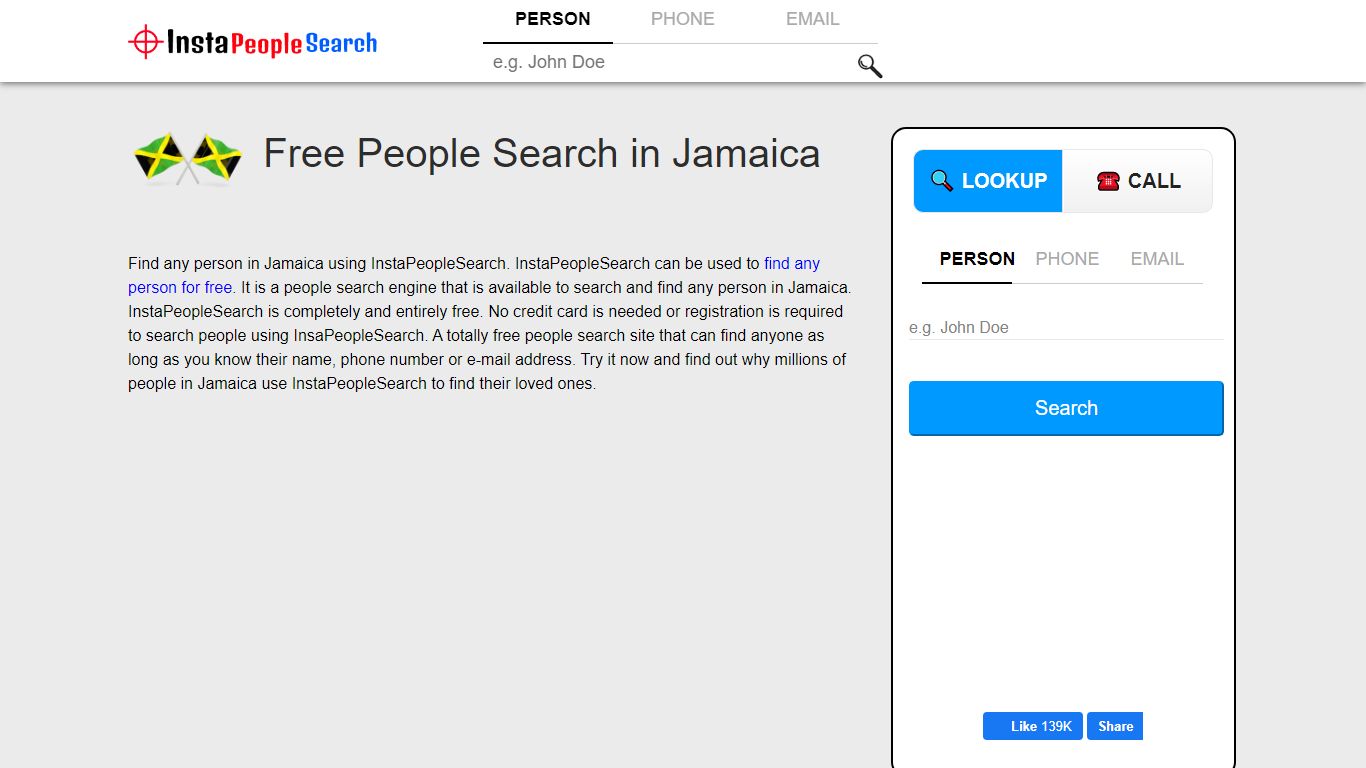 Free People Search for Jamaica | Jamaica People Finder ...