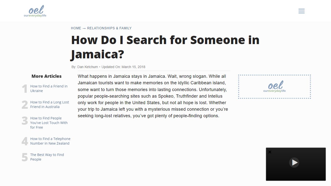 How Do I Search for Someone in Jamaica? | Our Everyday Life